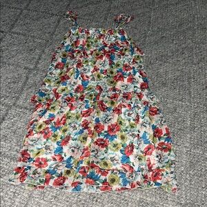 Colorful Floral Summer Dress